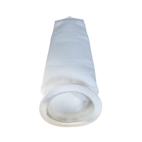 Dual-Stage 5 Micron & 1 Micron Water Filter Bag ? 4" Dia x 20" Length for Industrial Filtration Efficiency