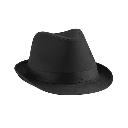 Beechfield - Borsalino, B630.BLK.1SM, Schwarz, B630.BLK.1SM S