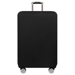 Hiseng Housse Valise Elastique, Housse Protection Valise, Couleur Unie Lavable Voyage Housse Bagage, Réutilisable Anti-Rayures Luggage Cover Protection pour 18-32 Pouce