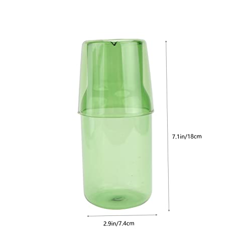 Set de vasos reutilizables de vidrio borosilicato 1 taza miniatura 2