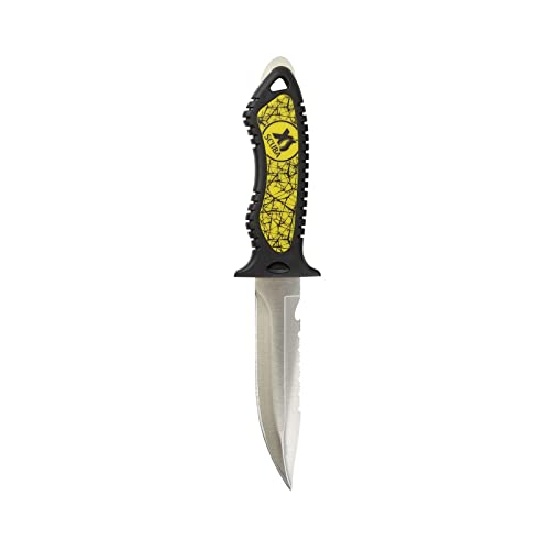 XS Scuba Neuro Knife - 304 Stainless Steel - Yellow