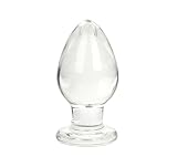 Glass Teardrop Backside Plug KQ17648