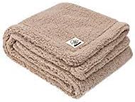 Allisandro Premium Fluffy Dog Blanket Soft and Warm Sherpa Blanket for Pet and Throw Puppy Cat Blanket Durable and Washable Multi Color…