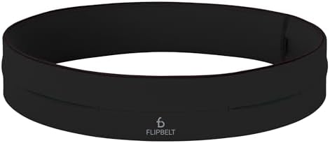 FlipBelt Classic Running Belt, Belt Bag & Fanny Pack for Men and ...