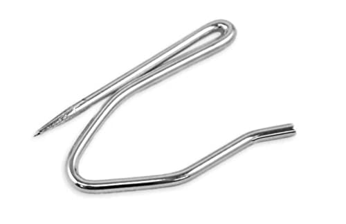 Graber Heavy-Duty Offset Pin-On Drapery Hooks, 14 Hooks Per Pack #TOP6