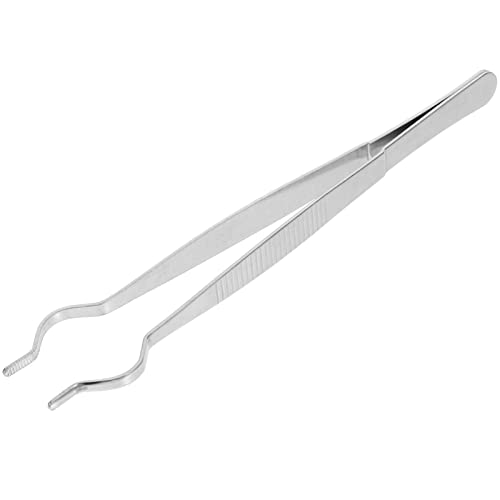 ULTECHNOVO Test Tube Tweezer Stainless Steel Lab Tweezers for Centrifuge Tubes Glass Tube Tweezer Clip Holder Laboratory Equipment for Experiments and Classes 7.87 Inch