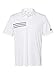 adidas Mens 3-Stripes Chest Sport Shirt (A324) - White, XX-Large