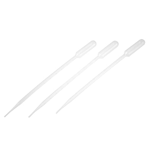 FUNOMOCYA 100pcs Droppers for Experiment Transparent Lip Gloss Dropper Plastic 10ml Pipette Pipette Droppers