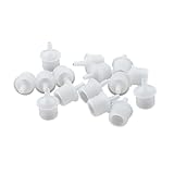 Compatible for Canon, Compatible for Canon, Grand Bouchon en Caoutchouc Creux Transparent Blanc, Outil De Nettoyage De Cartouche À Jet d\'encre, Bouchon D\'étanchéité en Caoutchouc Et Silicone