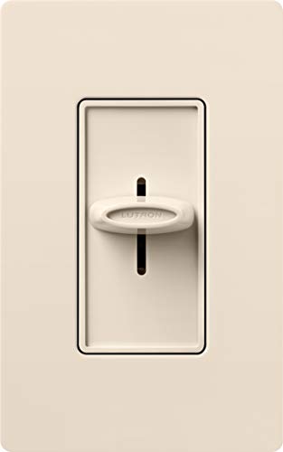 Lutron Sfsq-F-La Skylark 1.5-Amp Single Pole Slide-To-Off 3-Speed Fan Control, Light Almond #TOP1