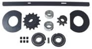 #US Part Replacement for Complete Jackshaft Kit for Go Kart/Mini Bike 5/8" X 12" 40/41/420 Chain