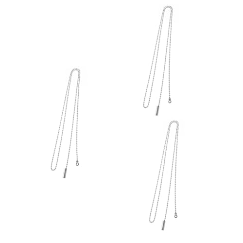 Hemobllo 3 Pezzi Sostituzione Soffitto Ventilatore Tirare Corda Luce Lampada Tirare Catena In Per Soffitto Fan