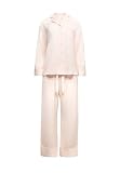 Marks & Spencer Pijama de Rayas con Solapa Dream Satin™ Mezcla De Rosa UK 10 (EU 38)