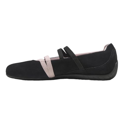 PUMA Womens Speedcat Ballet Suede Ballet Slip On Flats Casual - Black3