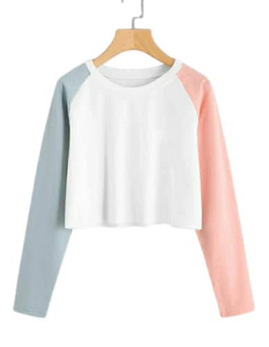 Crop Top || T-Shirt for Women || Slim Fit || Full Sleeve || Cotton