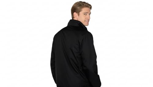 Image of AFC Men's Mid Weight Nylon & Fleece Jacket Water Resistant Coat in 3x & 4x