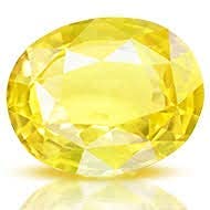 Saphir Jaune de Ceylan AAA++ une gemme naturelle non traitée d'exception