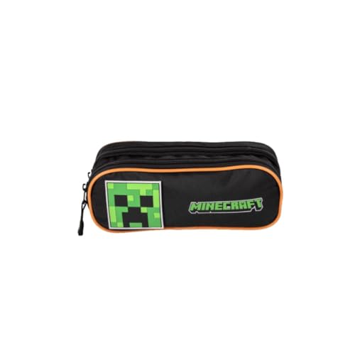 Estojo Sestini Minecraft Outdoors 2 Fechos 66429-01