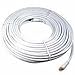 100-Ft. White RG6 Coax Cable With "F" Connectors
