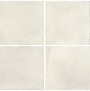 Epoque Talco Piastrelle in Gres Porcellanato, 20x20 cm, Spessore 8 mm, Opaco, per Pavimenti e Rivestimenti Made in Italy