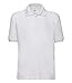 Produktbild Fruit of the Loom Jungen T-Shirt Pique Polo, Weiß (White), Gr. 9-11 Jahre