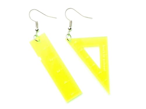 Boucles d'oreilles triangle Miniblings pour une rentrée scolaire colorée