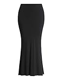 Einfach, elegant & modisch: schicker und schmeichelhafter Stil. Leicht anzuziehen. Sie können dieser Rock fast überall anziehen, z. B. bei der Arbeit, am Strand, auf Reisen, in der Freizeit usw.