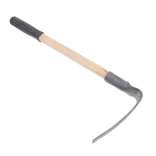 AKOOSY Attrezzi da in Acciaio Manico in Legno Accessori per Diserbo da e Piantare Attrezzo Manuale Pratico per Giardinaggio Quotidiano
