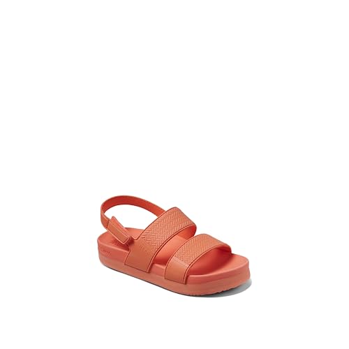 Reef Girls Little Water Vista Sandal, Neon Poppy, 3 Kid