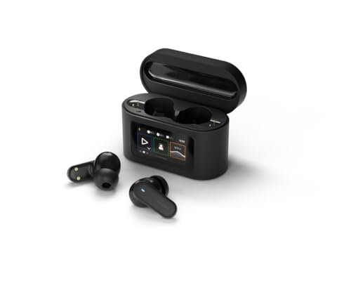 Philips TAT6000BK Auricolari True Wireless, Alloggiamento ricarica smart, Cancellazione rumore, 4 mic, Bassi dinamici, riproduzione 28H, Bluetooth 5.4, IPX5, Comandi touch, Assistente vocale - Nero