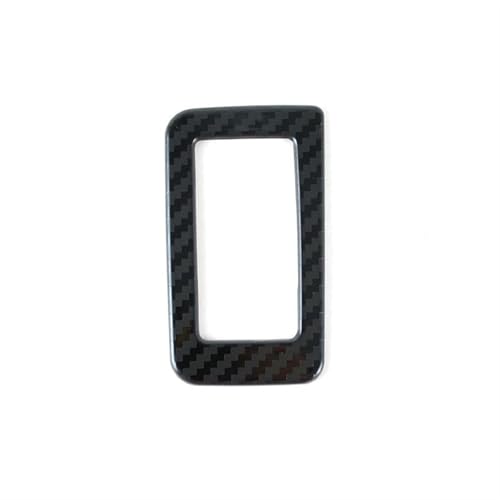 Autocollant bouton coffre carbone pour personnaliser l'intérieur auto