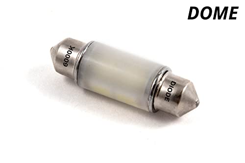 Lámpara LED Dome Light para Smart Fortwo 2010-2016 36mm Cool White miniatura 3