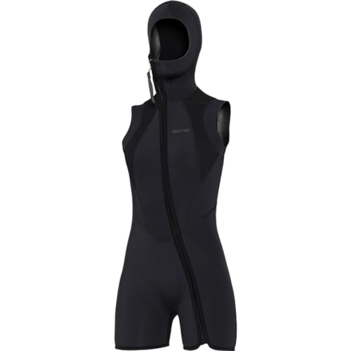 BARE Chaleco con capucha para mujer 7MM Step-in: Combínalo con cualquier traje completo de 7mm o 5mm miniatura 1