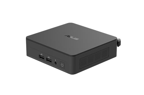 Image of ASUS NUC 13 Pro Slim Full System Mini PC with Intel 13th Gen Core i5-13420H, 8GB DDR4 RAM, 512GB PCIe G4x4 NVMe SSD, Thunderbolt 4, Wi-Fi 6E & Bluetooth 5.3, Win 11 Pro, VESA Mount Included