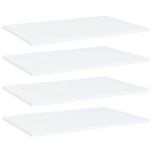 Tableros de estantería blancos para organizar tu hogar con este pack de 4 piezas 2