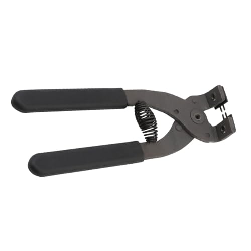 AUTSUPPL Alicates De Perforación De Cuero Mango Ergonómico Herramienta De Punzón De Acero Carbono Para Cinturones y Correas De Puntas Eficiencia Mejorada