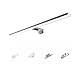 YIQAN 60cm LED Spiegelleuchte Vollaluminium 3in1,Bad Spiegel Beleuchtung Lampe 13W 1000lm 4000K Badlampe Spiegellampe IP44 wasserdicht LED Make-up Light, Spiegel und Bad