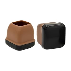 Nheisscf NHEISSCF Quadratische Stuhlbein-Schoner 16 Stück