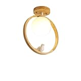 - Ce plafonnier vintage en verre opalin est à la fois un éclairage et un élément décoratif. Sa hauteur est réglable et son installation est rapide et facile. Kit de montage complet inclus. Une façon simple et élégante de sublimer votre façade !