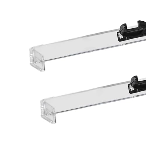 Soporte de luz de acuario ajustable con dos piezas de acrílico 7