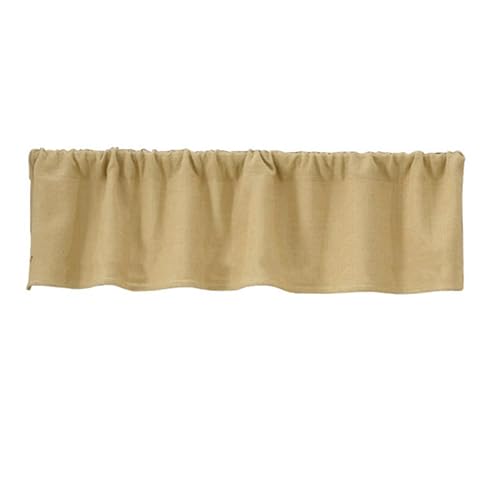 Park Designs Burlap Valance, 72 x 14