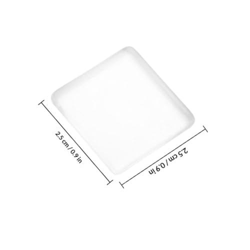Patch en verre cristal transparent grossissant pour cabochon diy