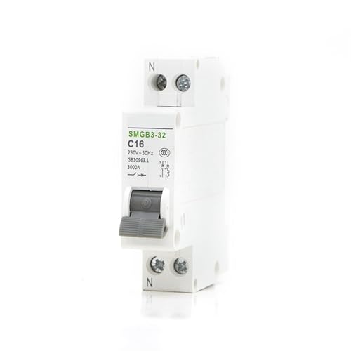 Disjoncteur MCB DPN évite surcharge 6A 230V interrupteur d'air miniature phase neutre tableau