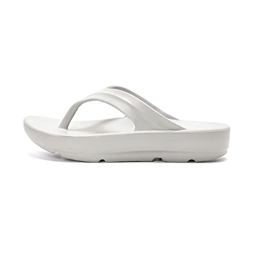Image of FUNKYMONKEY Women's Comfort Flip Flops with Arch Support - Lightweight EVA Thong Sandals for Walking, Beach, and Daily Wear - Cushioned Footbed & Anti-Slip Sole