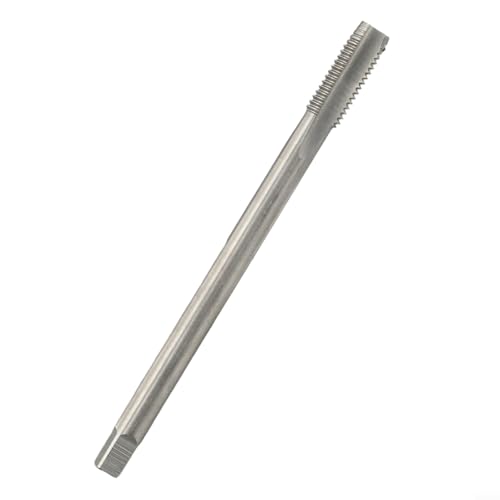 Glewi M9 x 1,25 Macho de máquina 110 mm extra largo HSS 6542 hilo de flauta recta para metal acero aleación hierro mano derecha herramienta de roscado