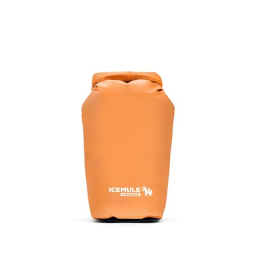ICEMULE Classic Mini 9L Cooler Backpack — Waterproof Sling Cooler, Blaze Orange