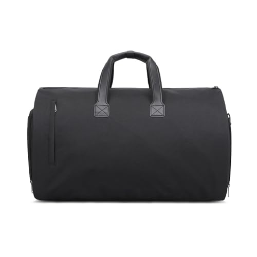 Suit Storage Bag Convertible Garment Bags Garment Bag Garment Duffel Bag for Travel, Business(Black)