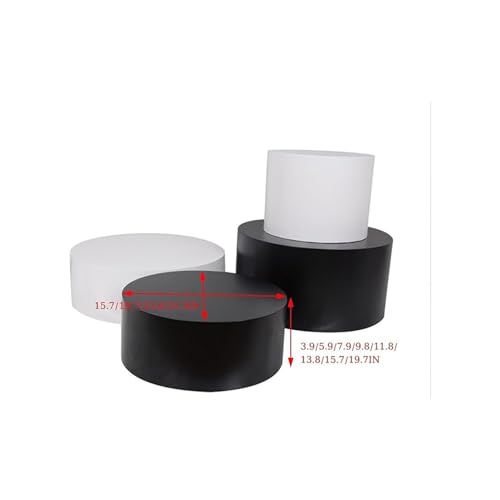 Piédestaux cylindriques ronds au design épuré pour showroom - 6