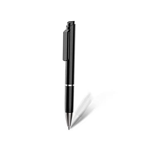 Second Vision® 4K Digital Voice Recorder Pen - 14 to 15 Hours Recording Time, Excellent Quality Sound Recorder for Lectures Meetings Classes, Mini Audio Device Voice Recorder Portable USB MP3 Playback - Black
