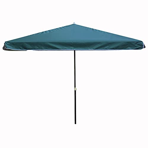 Parasol rectangulaire 1,8 m CLSDRZC soleil extérieur pôle réglable pour table marché garderie
